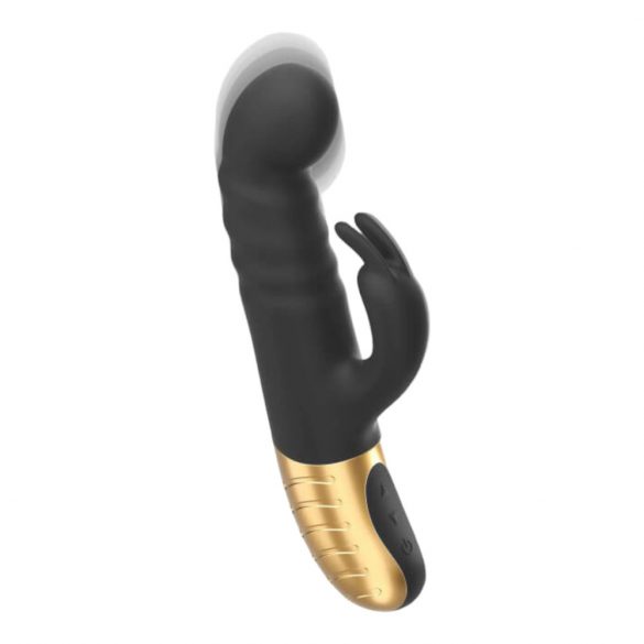 Vibrator cu încărcare Dorcel G-stormer cu braț pentru clitoris (negru)