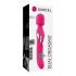 Dorcel Dual Orgasms - uzlādējams, 2in1 masāžas vibrators (rozā)