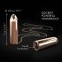 Dorcel - Rechargeable, Waterproof Vibrator Necklace (Rose Gold)