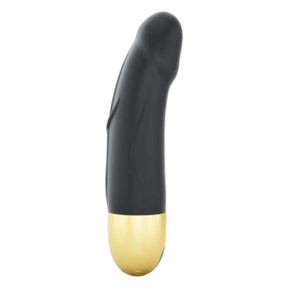 Dorcel Real Vibration S 2.0 - nabíjací vibrátor (čierno-zlatý)