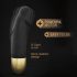 Vibratore Ricaricabile Dorcel Real Vibration S 2.0 in Silicone Nero-Oro