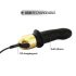 Mini Lover 2.0 - vibrator pentru punctul G, cu acumulator (negru-auriu)