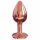 Dorcel Diamond Plug S - Aluminum Anal Plug - Small (Rose Gold)