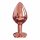 Dorcel Diamond Plug M - Aluminum Anal Dildo - Medium (Rose Gold)