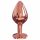 Plug Anale Diamond Dorcel M in Alluminio - Misura Media (Rosa Oro)