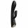 Dorcel Flexi Rabbit - vibromasseur chauffant avec stimulateur clitoridien (noir)