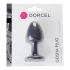 Dorcel Geisha Plug M - Ball Anal Dildo (Black)