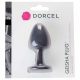 Dorcel Geisha Plug M - Ball Anal Dildo (Black)