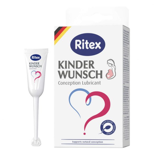 RITEX Kinderwunsch - Empfängnisunterstützendes Gleitmittel (8 x 4ml)