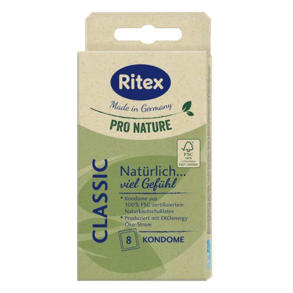 RITEX Pro Nature Classic - condooms (8 stuks)