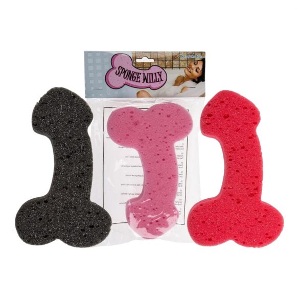 Penis-shaped sponge (assorted colors)