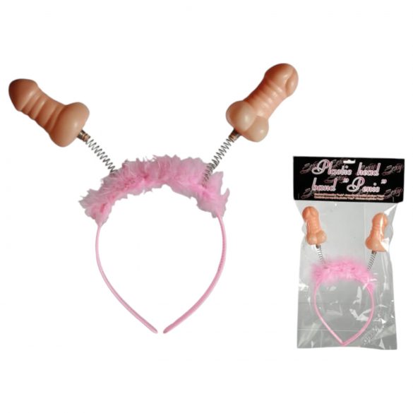 Penis Headband (Pink-Nude)