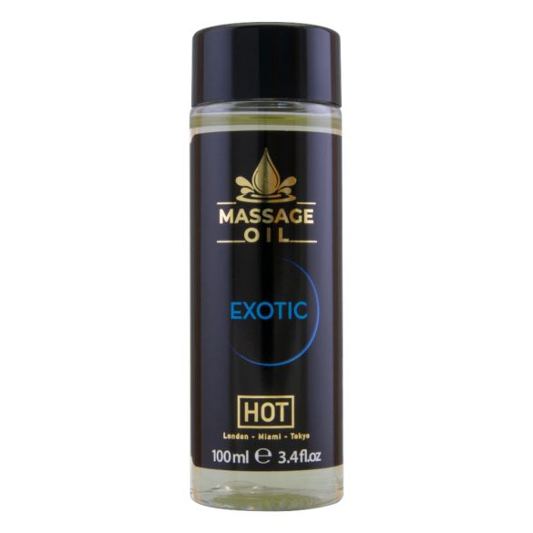 HOT ādas kopšana masāžas eļļa - eksotisks (100ml)