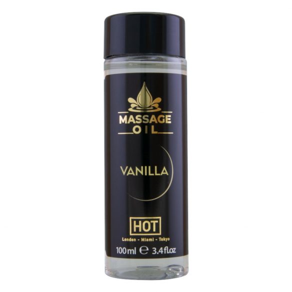 Olio massaggio per la cura della pelle alla vaniglia HOT (100 ml)