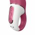 Satisfyer Petting Flodhäst - uppladdningsbar, vattentät vibrator (magenta)