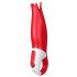 Satisfyer Power Flower - aufladbarer, wasserdichter Vibrator (rot)