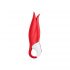 Satisfyer Power Flower - aufladbarer, wasserdichter Vibrator (rot)