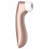 Satisfyer Pro 2+ - akulaetav kliitori stimulaator (pruun)