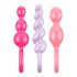 Satisfyer Booty Call - Ensemble de Dildos Anaux Colorés (3 pièces)