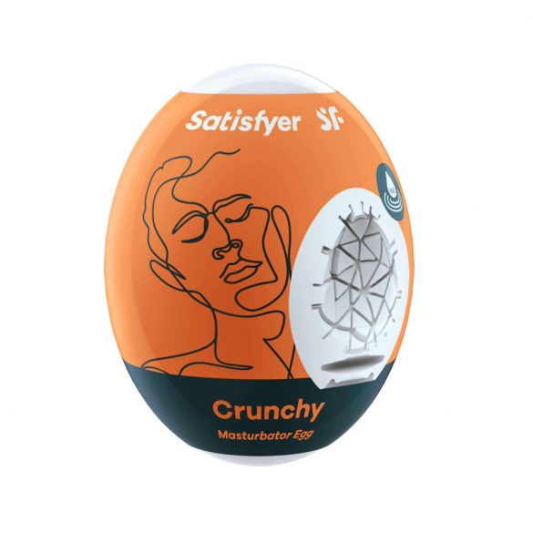 Satisfyer Kiaušinis Crunchy - masturbacinis kiaušinis (1vnt)