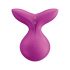 Satisfyer Viva la Vulva 3 - įkraunamas vandeniui atsparus klitorio vibratoriaus (violetinis)