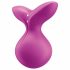 Satisfyer Viva la Vulva 3 - Rechargeable, Waterproof Clitoral Vibrator (Purple)