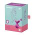 Vibratore per Clitoride Impermeabile con Batteria Ricaricabile "Viva la Vulva 3" (Viola)