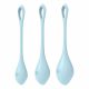 Satisfyer Yoni Power 2 - Set di Sfere Vaginali - Blu (3 Pezzi)