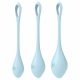 Satisfyer Yoni Power 2 - Blue Kegel Balls Set (3-Piece)