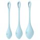 Satisfyer Yoni Power 2 - Blue Kegel Balls Set (3-Piece)