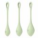 Satisfyer Yoni Power 2 - Geisha Balls Set - Green (3-piece)