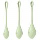 Satisfyer Yoni Power 2 - Geisha Balls Set - Green (3-piece)