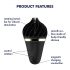 Satisfyer Sweet Treat - Rechargeable, Rotating Clitoral Vibrator (Black)