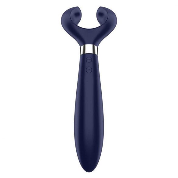 Satisfyer Endless Fun - akuuga, veekindel paarivibraator (sinine)