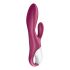 Satisfyer Heated Affair - vibrator pentru clitoris cu încălzire (roșu)