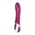 Satisfyer Big Heat - wiederaufladbarer, erwärmender G-Punkt Vibrator (rot)