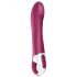 Satisfyer Big Heat - rechargeable, warming G-spot vibrator (red)