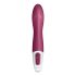 Satisfyer Big Heat - oplaadbare, verwarmende G-spot vibrator (rood)