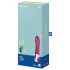 Satisfyer Big Heat - rechargeable, warming G-spot vibrator (red)