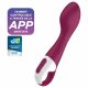 Satisfyer Hot Spot - Rechargeable, Warming G-spot Vibrator (Red)