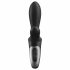 Satisfyer Heat Climax Plus - pametni, grelni analni vibrator z vzvodom (črn)