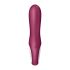 Satisfyer Hot Bunny - Pametni vibrator za segrevanje rok (rdeč)