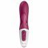 Satisfyer Hot Bunny - интелигентен вибратор за нагряване на ръката (червен)