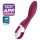 Satisfyer Heated Thrill - inteligentny podgrzewany wibrator z akumulatorem (czerwony)