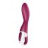 Satisfyer Heated Thrill - vibrator inteligent încălzitor (roșu)