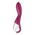 Satisfyer Heated Thrill - išmanus šildantis vibratorius (raudonas)