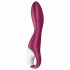 Satisfyer Heated Thrill - inteligentny podgrzewany wibrator z akumulatorem (czerwony)