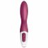 Satisfyer Heated Thrill - inteligentny podgrzewany wibrator z akumulatorem (czerwony)