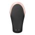 Satisfyer Double Love - pametni, vodootporni, radio vibrator za par (crni)