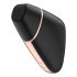 Satisfyer Love Triangle - stimulator clitoridian cu unde de aer inteligent (negru)